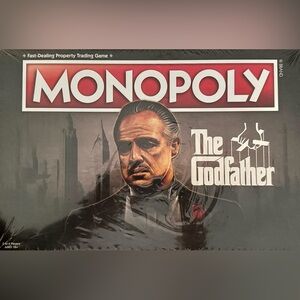 The Godfather Edition Board Game - , Black and Red